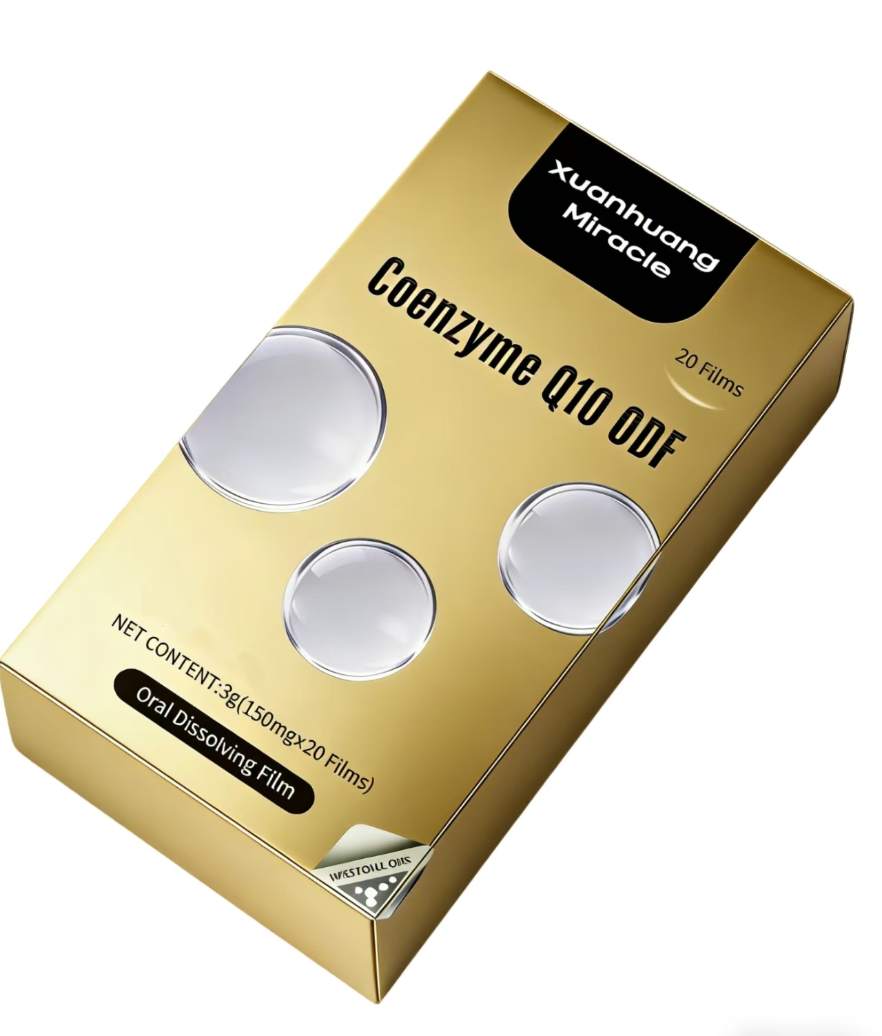 Coenzyme Q10 Oral Dissolving Film